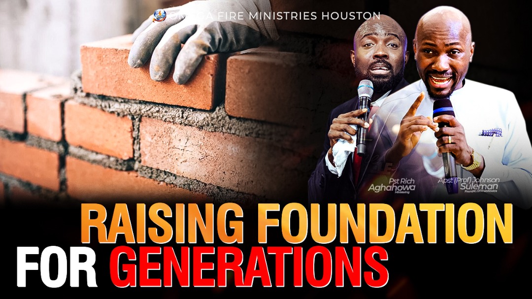 RAISING FOUNDATION FOR GENERATIONS TO COME