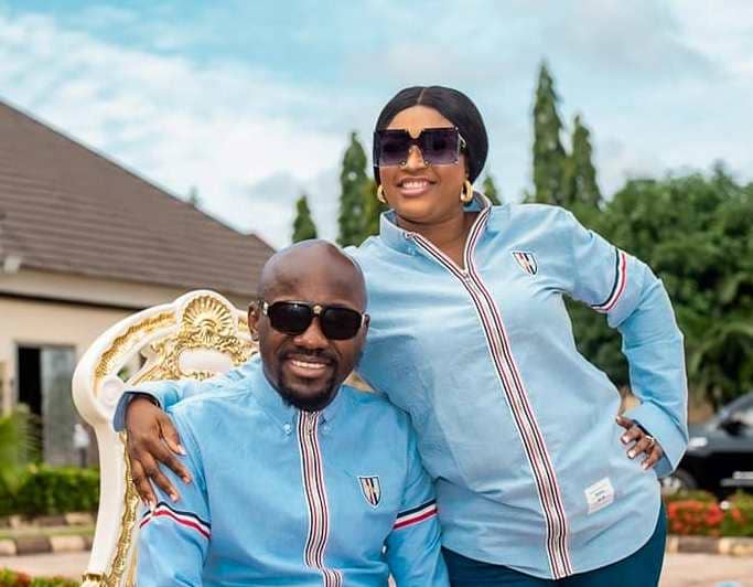 apostle johnson suleman and wife
